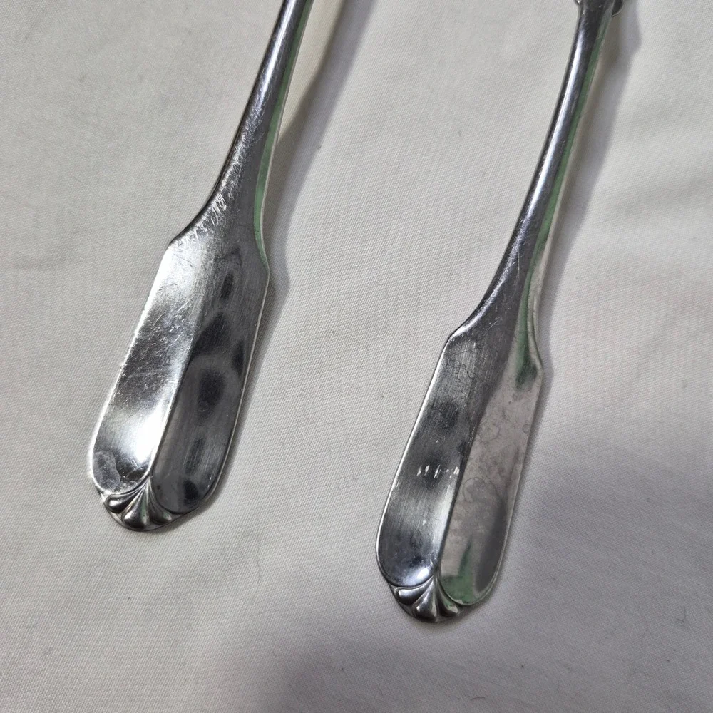 Set of 2 Wm A Rogers Soup Spoons Gloria Montclair Deluxe Stainless‎ Oneida Ltd